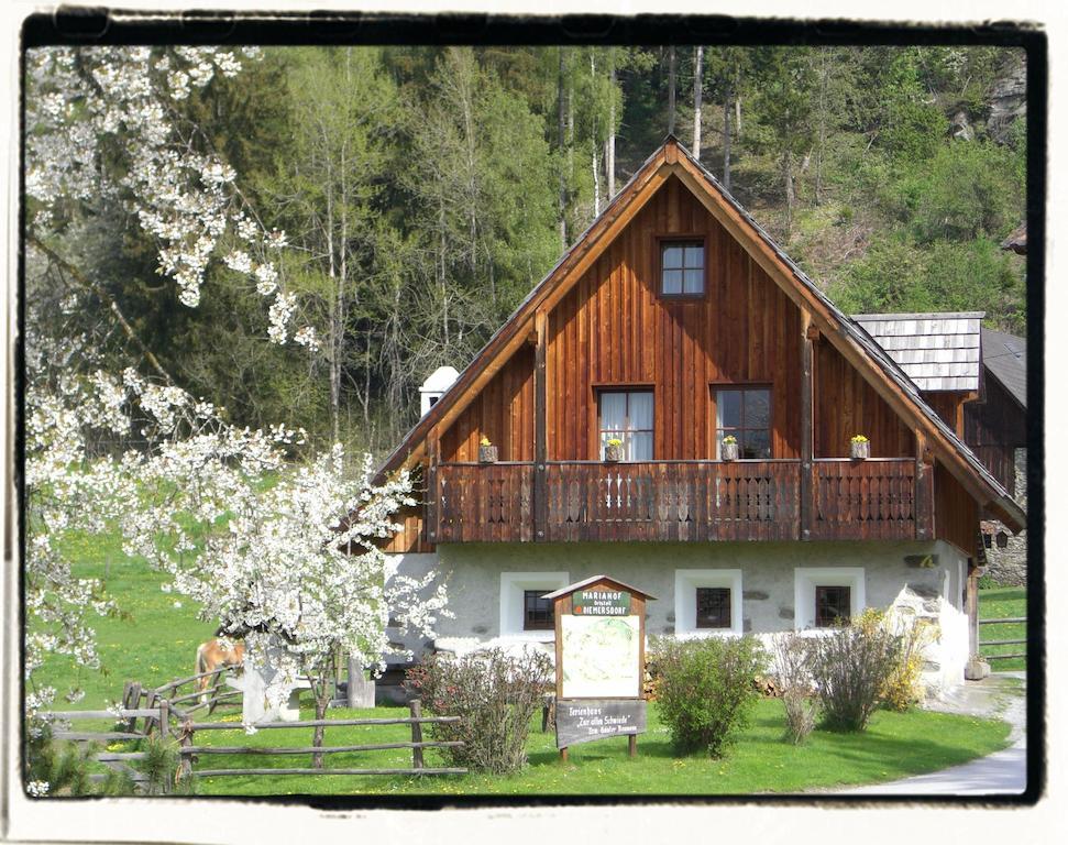 Ferienhaus "Zur Alten Schmiede" Mariahof Exterior foto